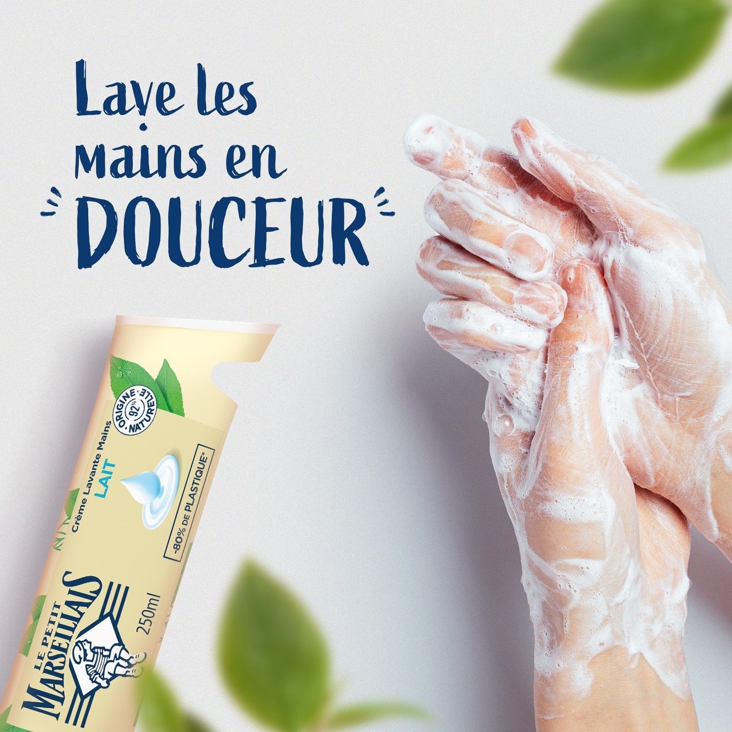 Savon Liquide Recharge Mains Lait LE PETIT MARSEILLAIS