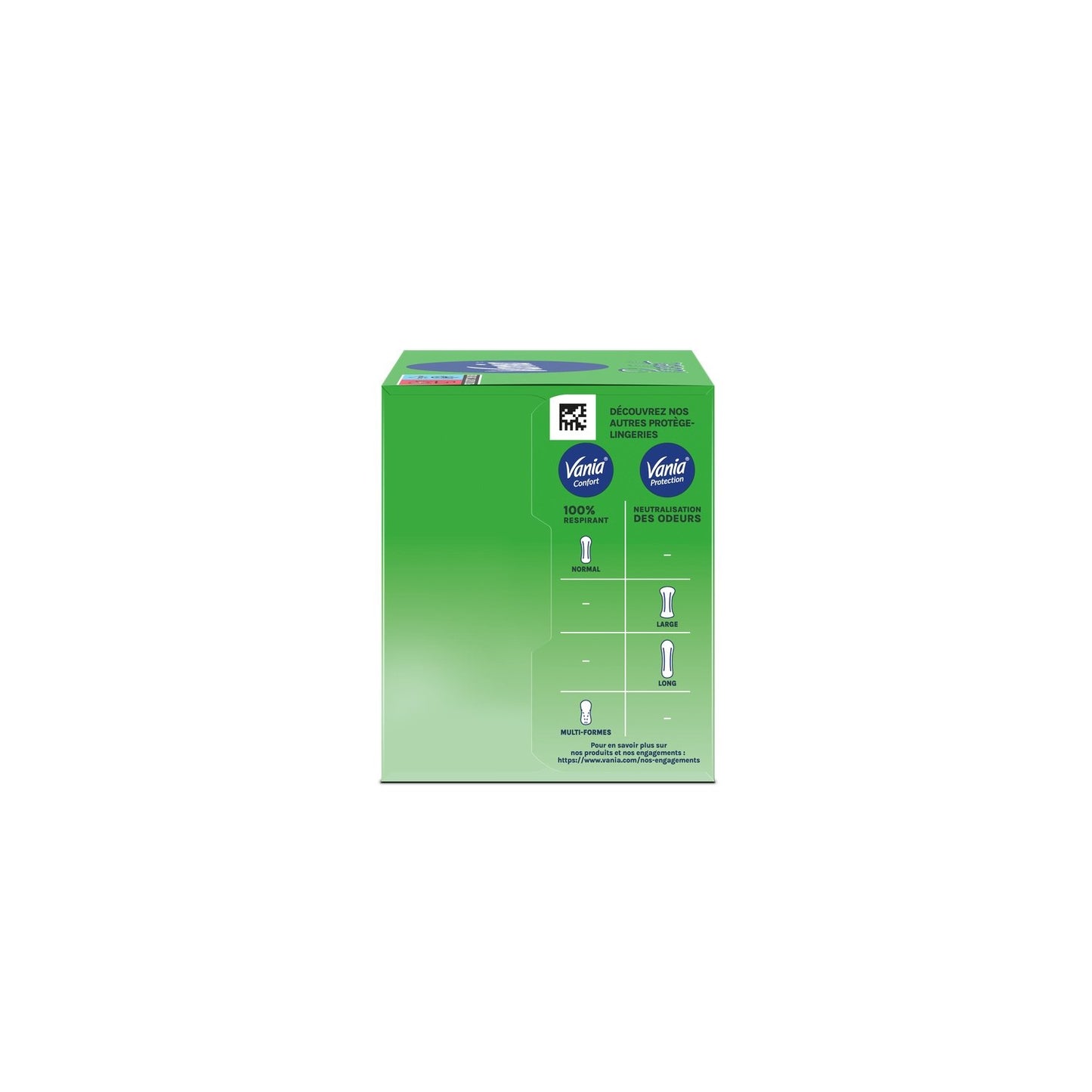 VANIA Pocket Absorbent Fibers Normal Panty Liners