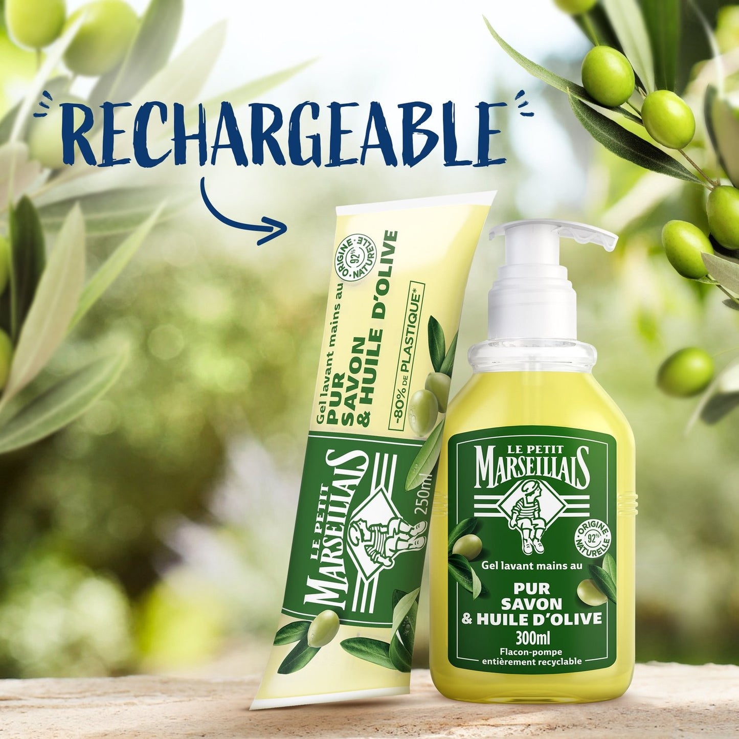 Savon Liquide Mains Huile d'Olive LE PETIT MARSEILLAIS