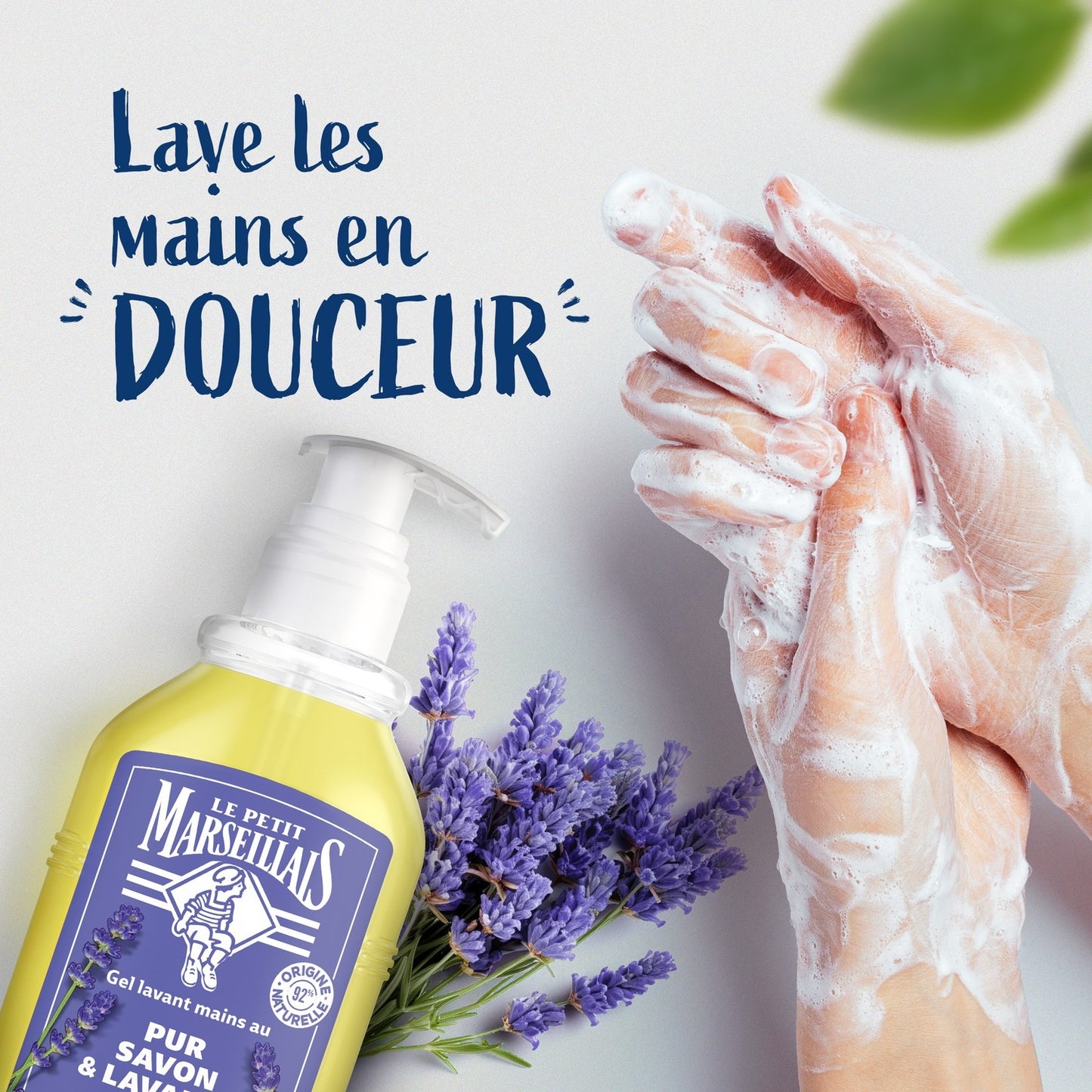 Savon Liquide Mains Pur Savon Lavande LE PETIT MARSEILLAIS