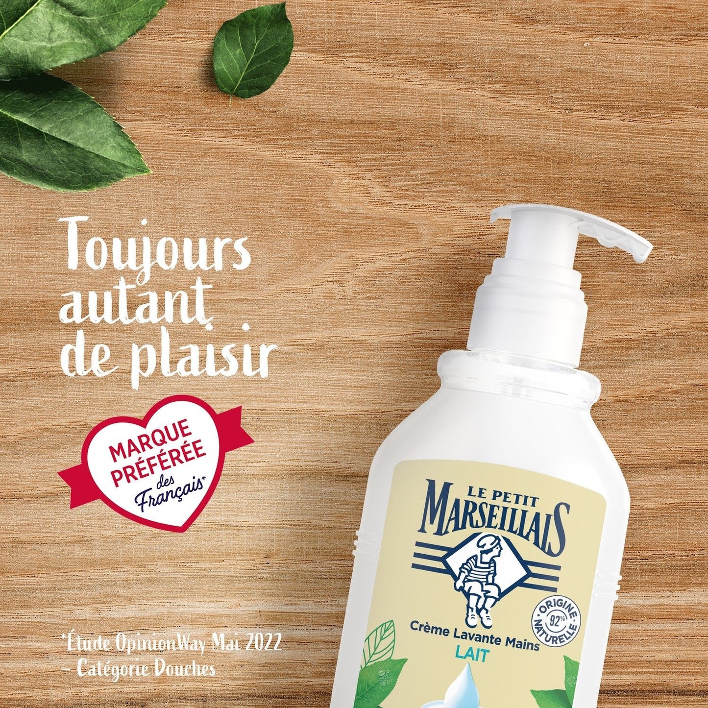 Savon Liquide Mains Lait LE PETIT MARSEILLAIS