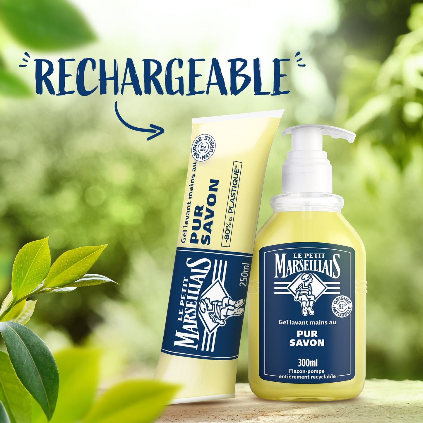Savon Liquide Recharge Mains Pur Savon LE PETIT MARSEILLAIS