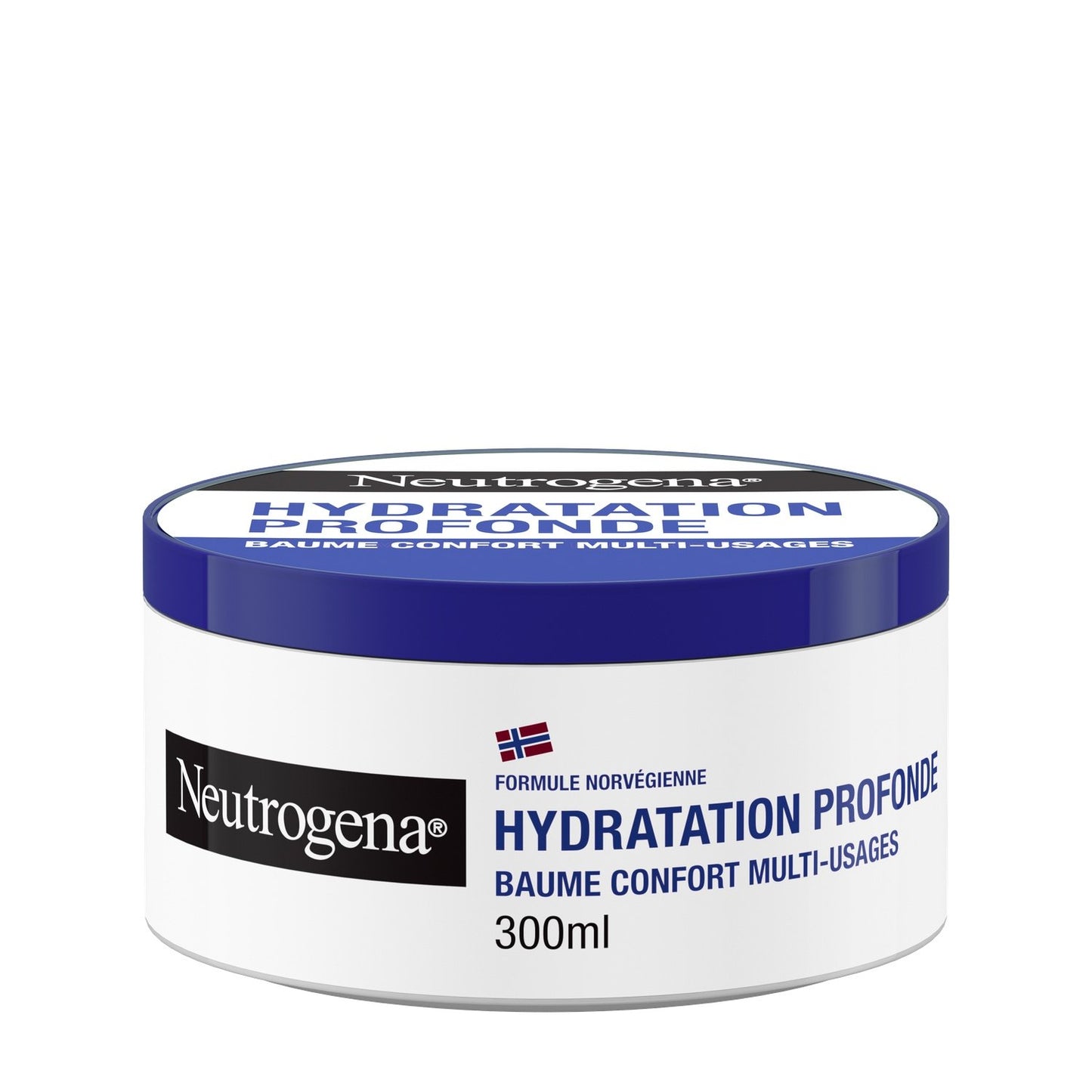 Baume Corps Hydratant Nourrissant Multi-Usages Peaux Sèches à Très Sèches Formule Norvégienne NEUTROGENA le pot de 300mL