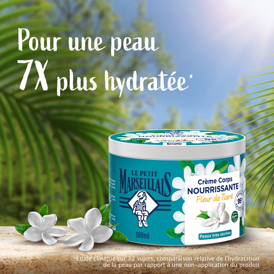 Crème Main Très Sèches Fleur de Tiaré Monoï LE PETIT MARSEILLAIS