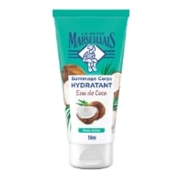 Gommage Corps Peau Sèche Hydratant Exfoliant à l'Eau de Coco LE PETIT MARSEILLAIS le flacon de 150mL