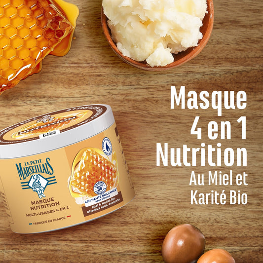 Masque Capillaire Nutrition Multi-Usages 4-En-1 LE PETIT MARSEILLAIS