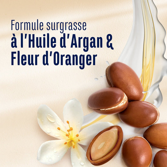 Crème Douche Surgras Huile d'Argan et Fleur d'Oranger LE PETIT MARSEILLAIS