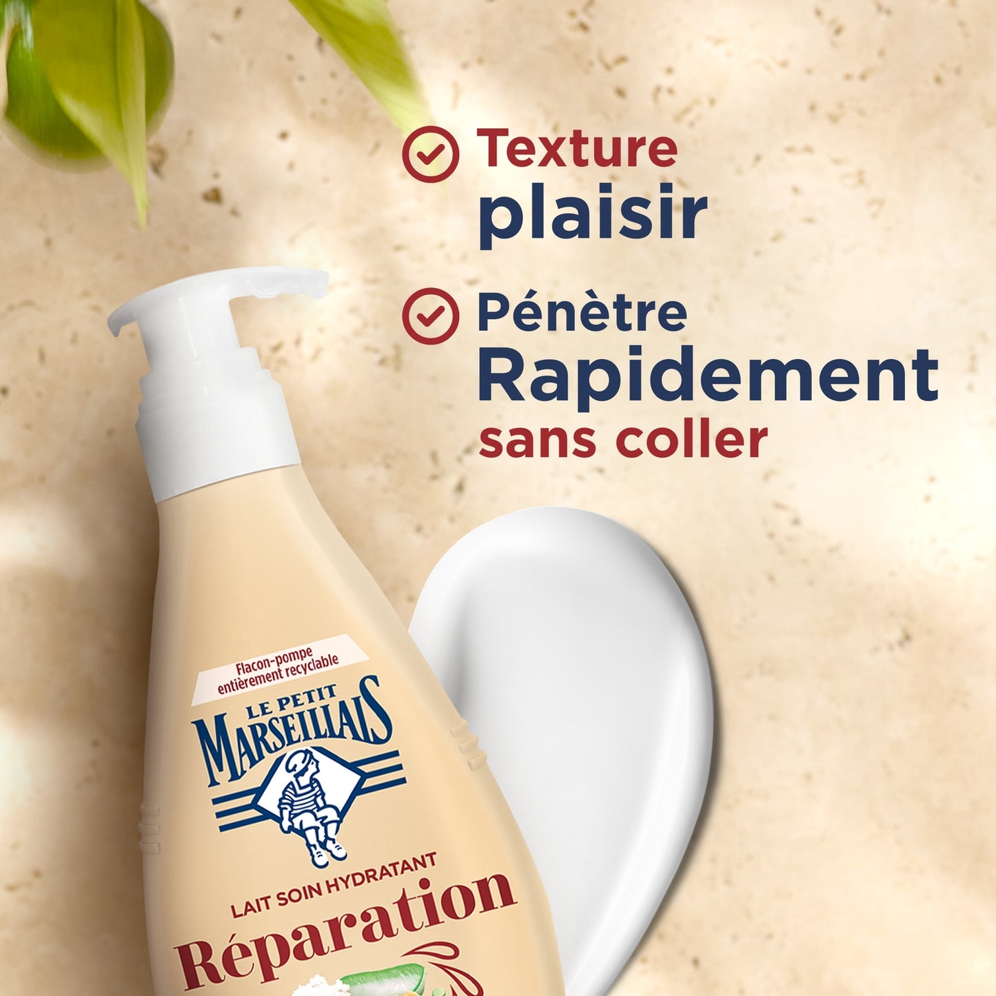 Lait Soin Hydratant 24h Réparation Beurre de Karité LE PETIT MARSEILLAIS
