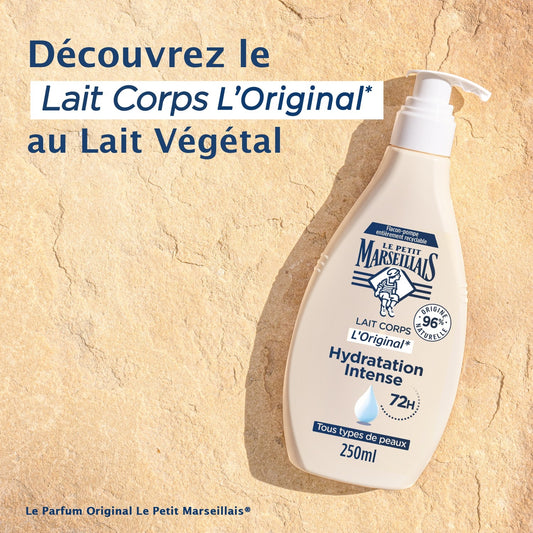 Lait Corps Hydratation Intense 72h LE PETIT MARSEILLAIS