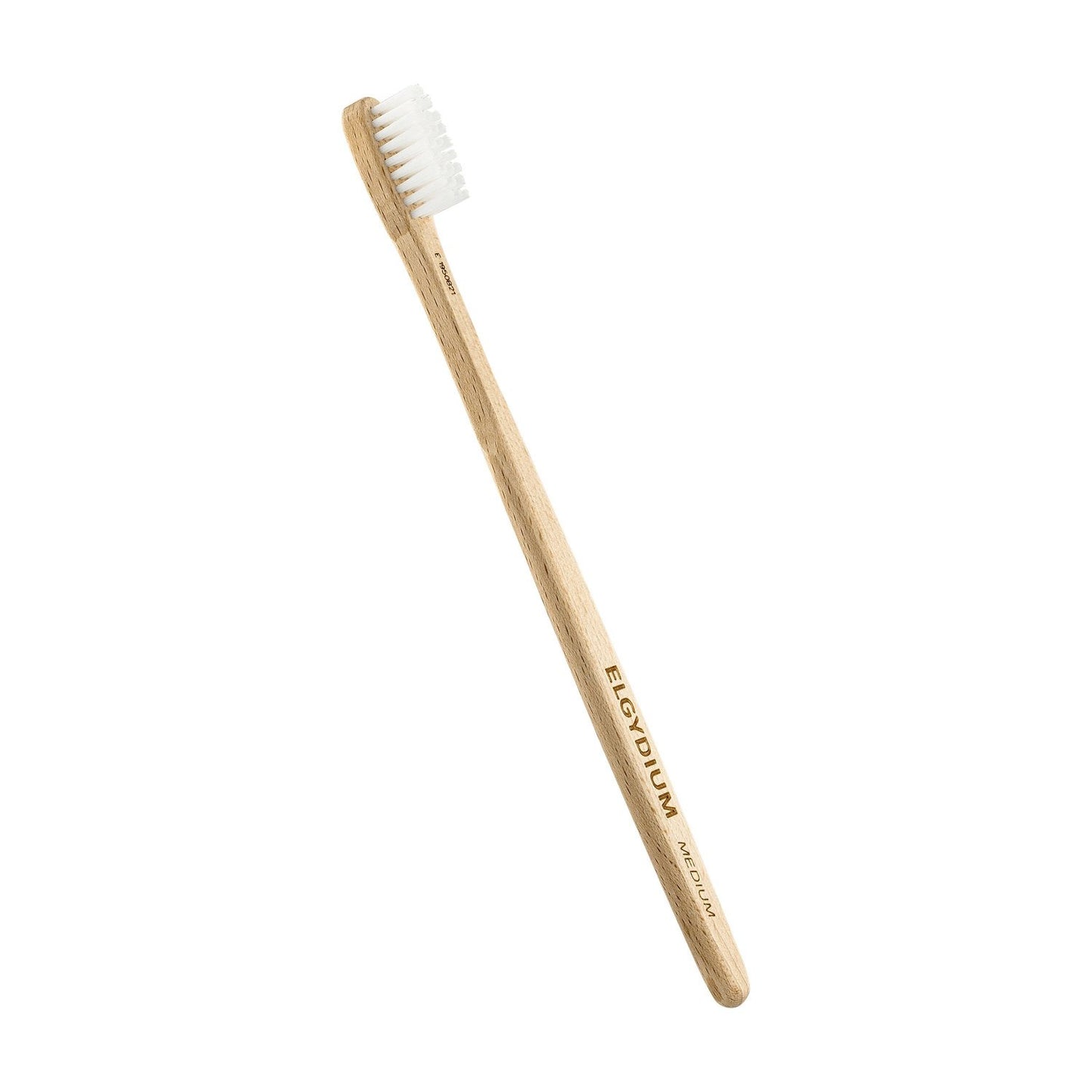 ELGYDIUM Eco-Friendly Wooden Medium Toothbrush
