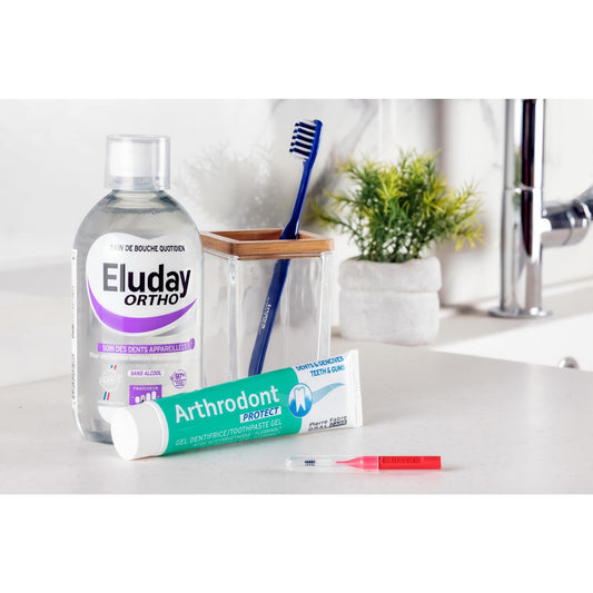 Bain de Bouche Adulte et Enfant +10 Ans Hygiène et Confort Anti6plaque Fluorinol Sans Alcool Ortho ELUDAY CARE