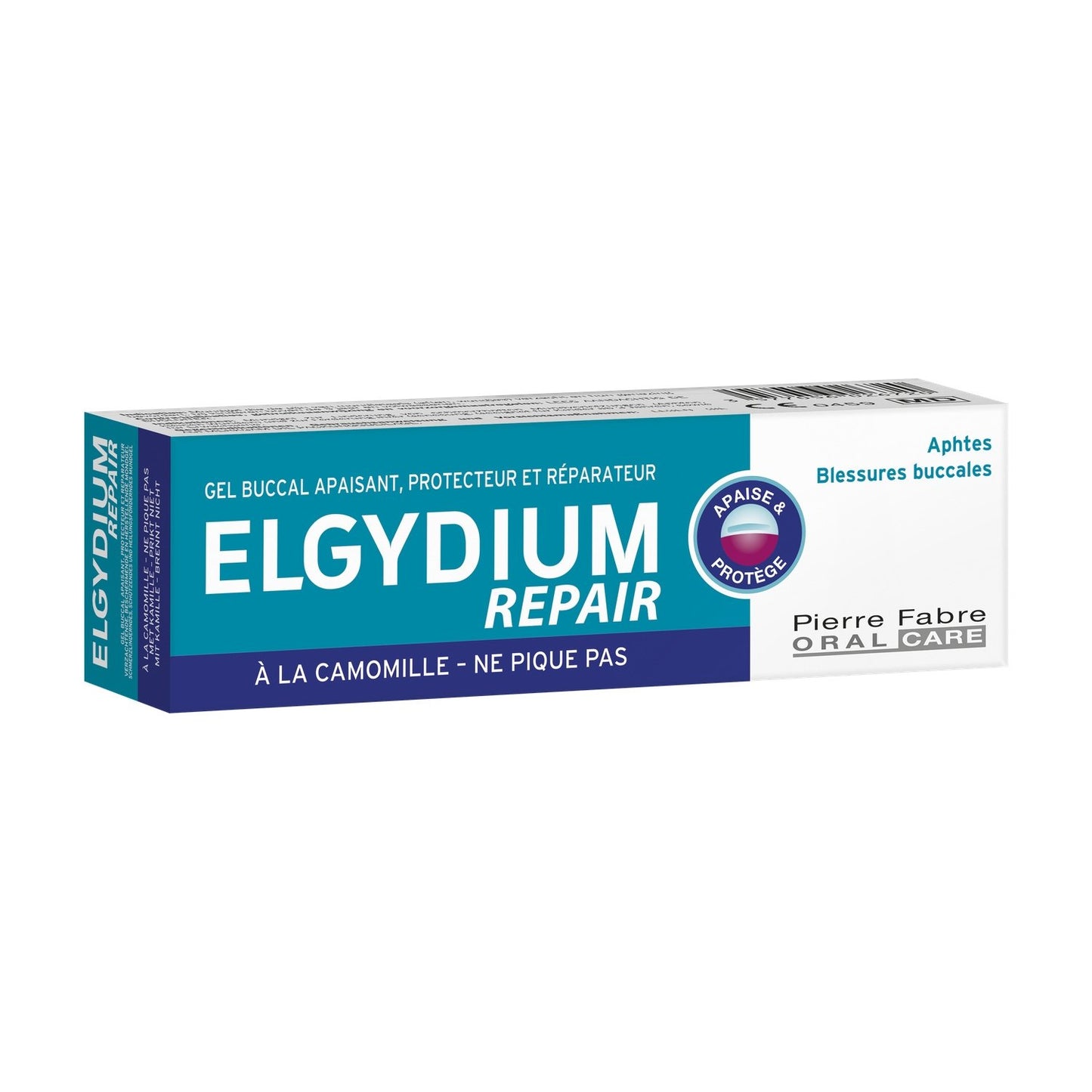Mouth Gel for Mouth Ulcers and Irritations Repairs and Protects ELGYDIUM
