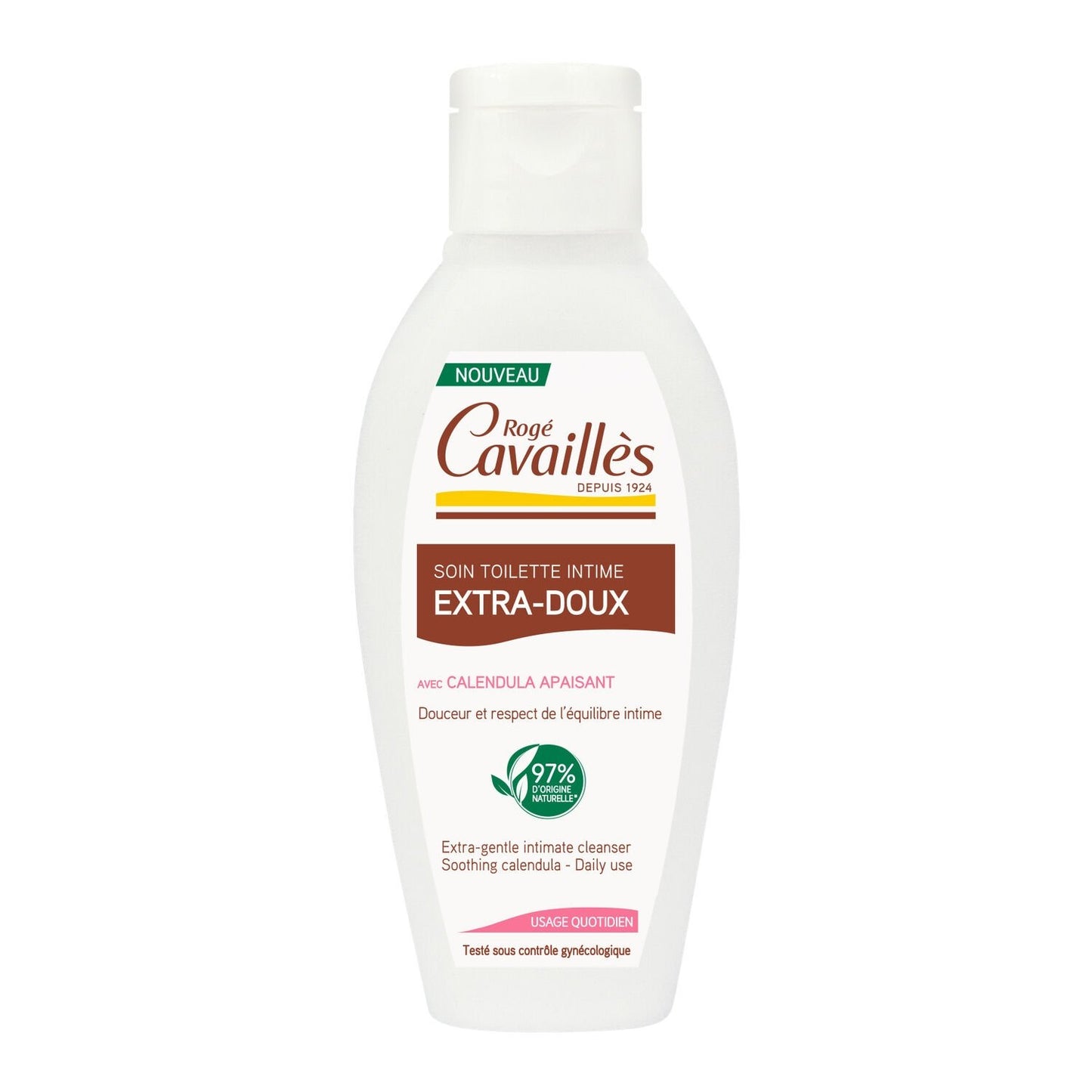 Soin Intime Calendula Apaisant Extra-Doux ROGE CAVAILLES le flacon de 100mL