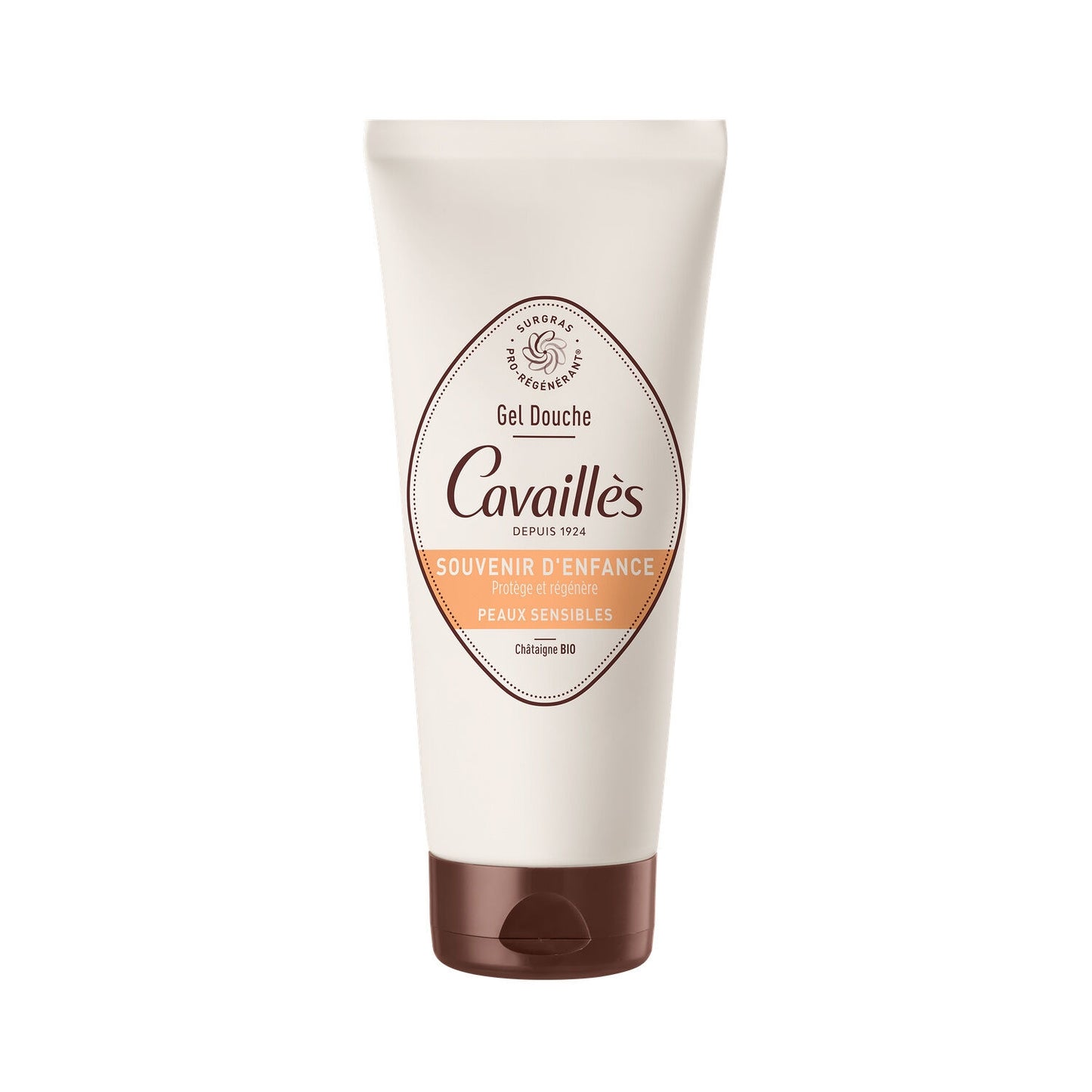 ROGE CAVAILLES Family Shower Gel for Sensitive Skin, Plant-Based Superfatted Childhood Memories