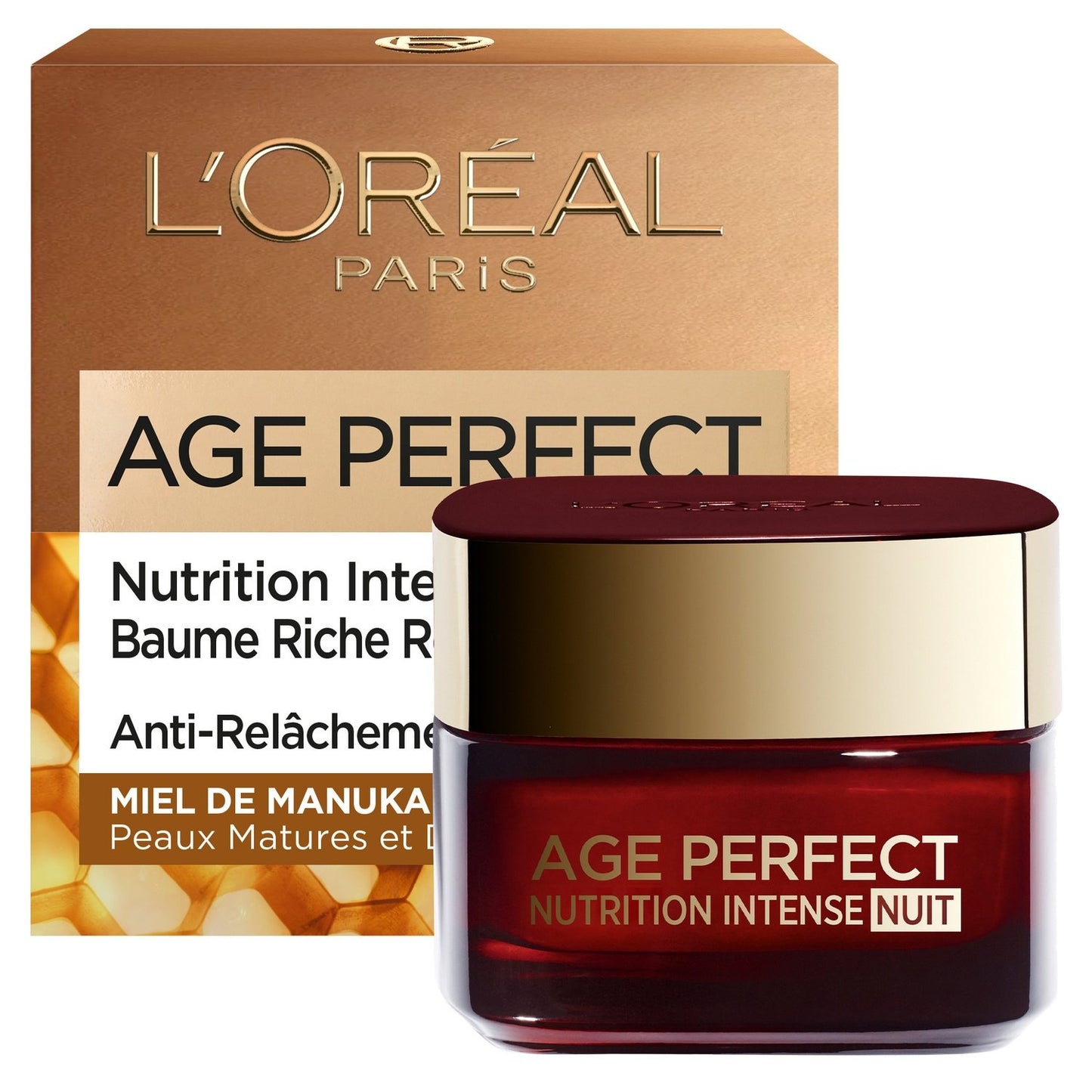 Baume Anti-Âge Réparateur Age Perfect Nutrition Intense L'OREAL PARIS le pot de 50mL