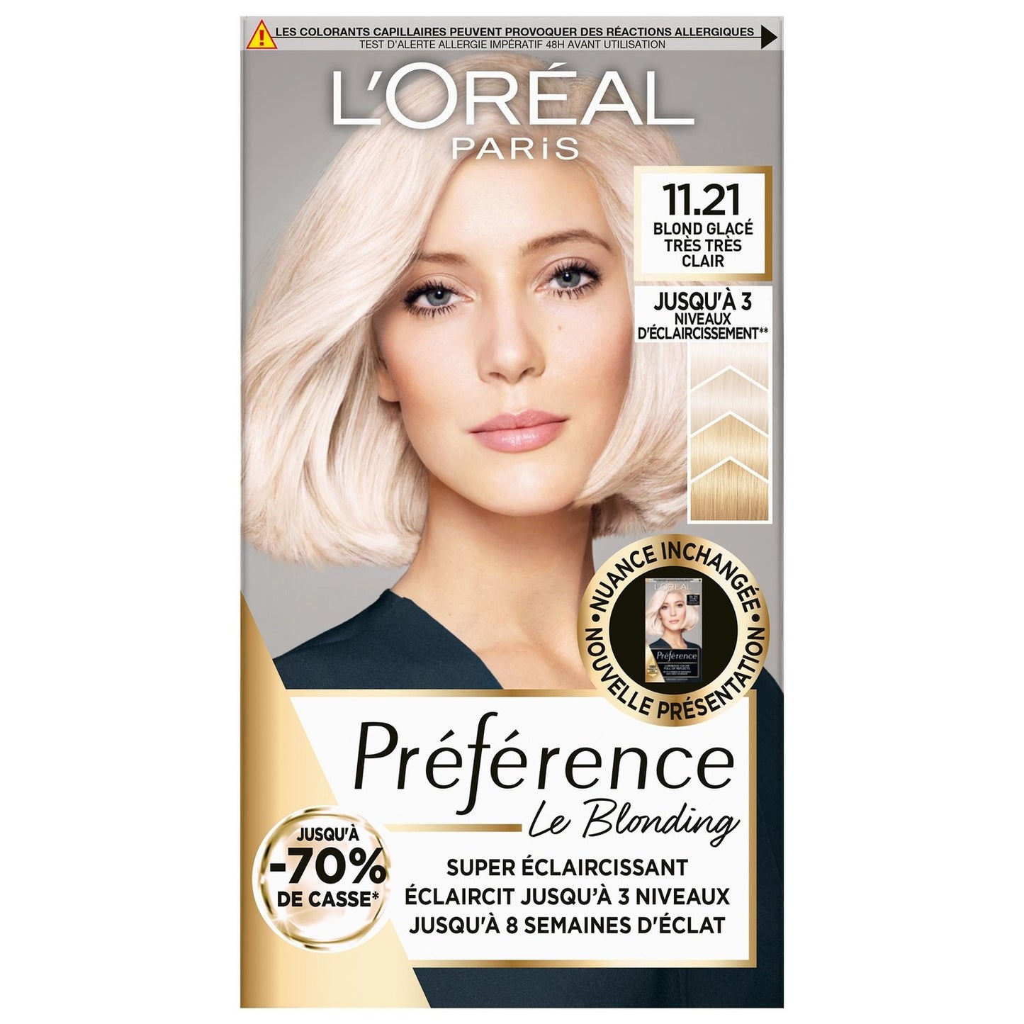 Permanent Hair Color 11.21 Moscow PREFERENCE
