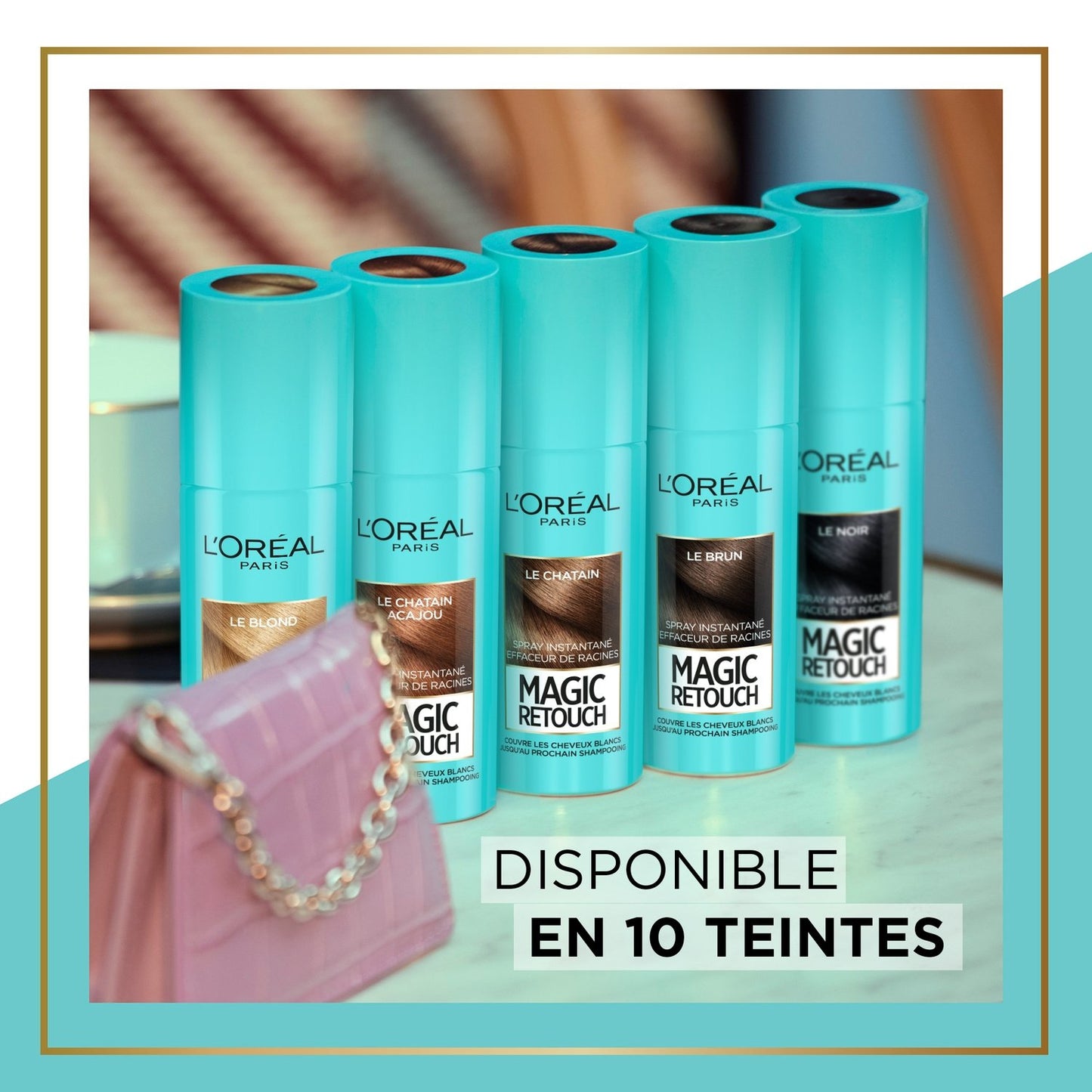 Coloration Spray Retouche Racine Blond Foncé Temporaire L'OREAL PARIS