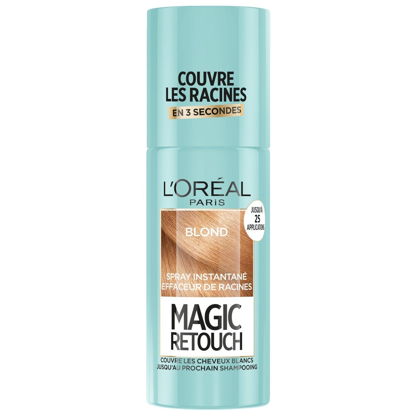 Coloration Spray Retouche Racines Noir L'OREAL PARIS le flacon de 75mL