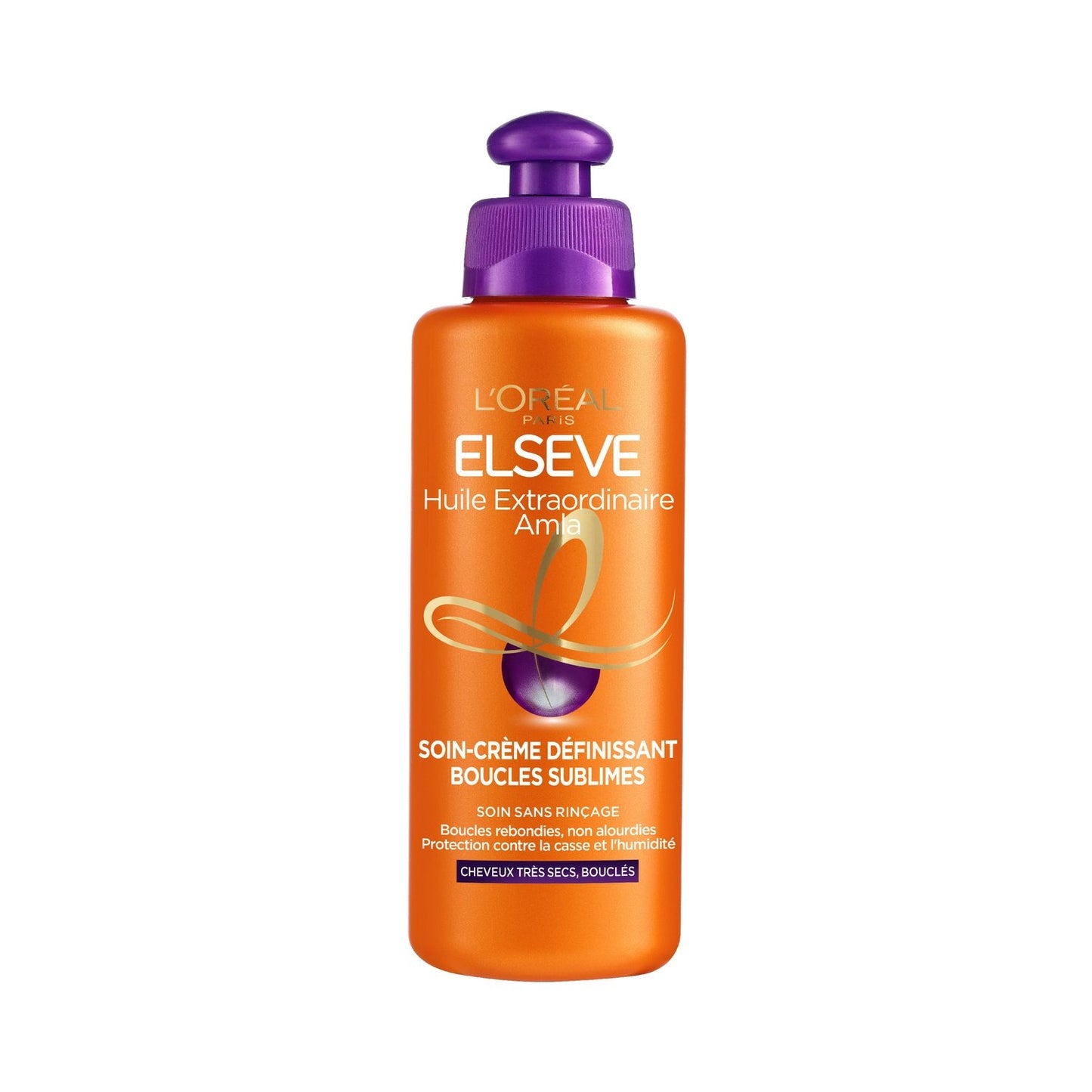 Soin Cheveux Boucles Sublimes Cheveux Secs et Bouclés Huile Extraordinaire Amla Sans Rinçage Elseve L'OREAL PARIS le flacon de 200mL