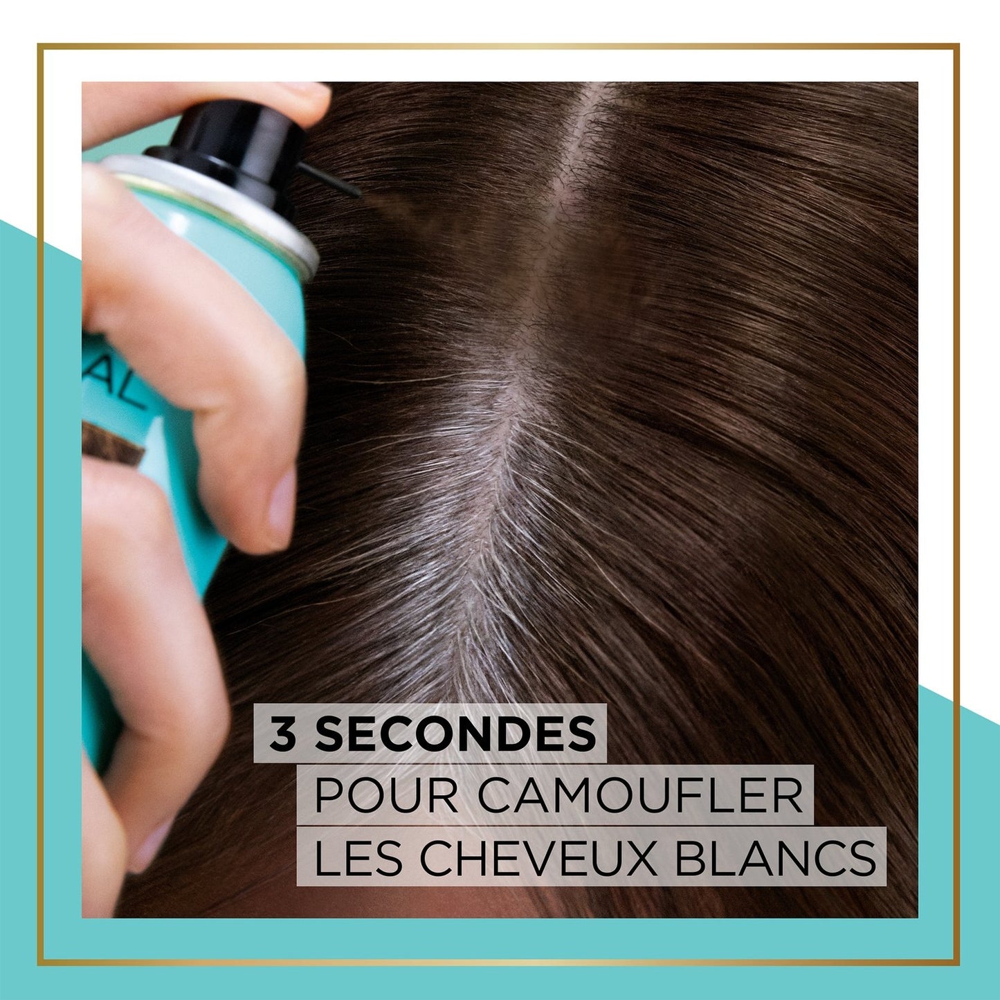 Coloration Spray Retouche Racine 7 Châtain Glacé Magic Retouch L'OREAL PARIS