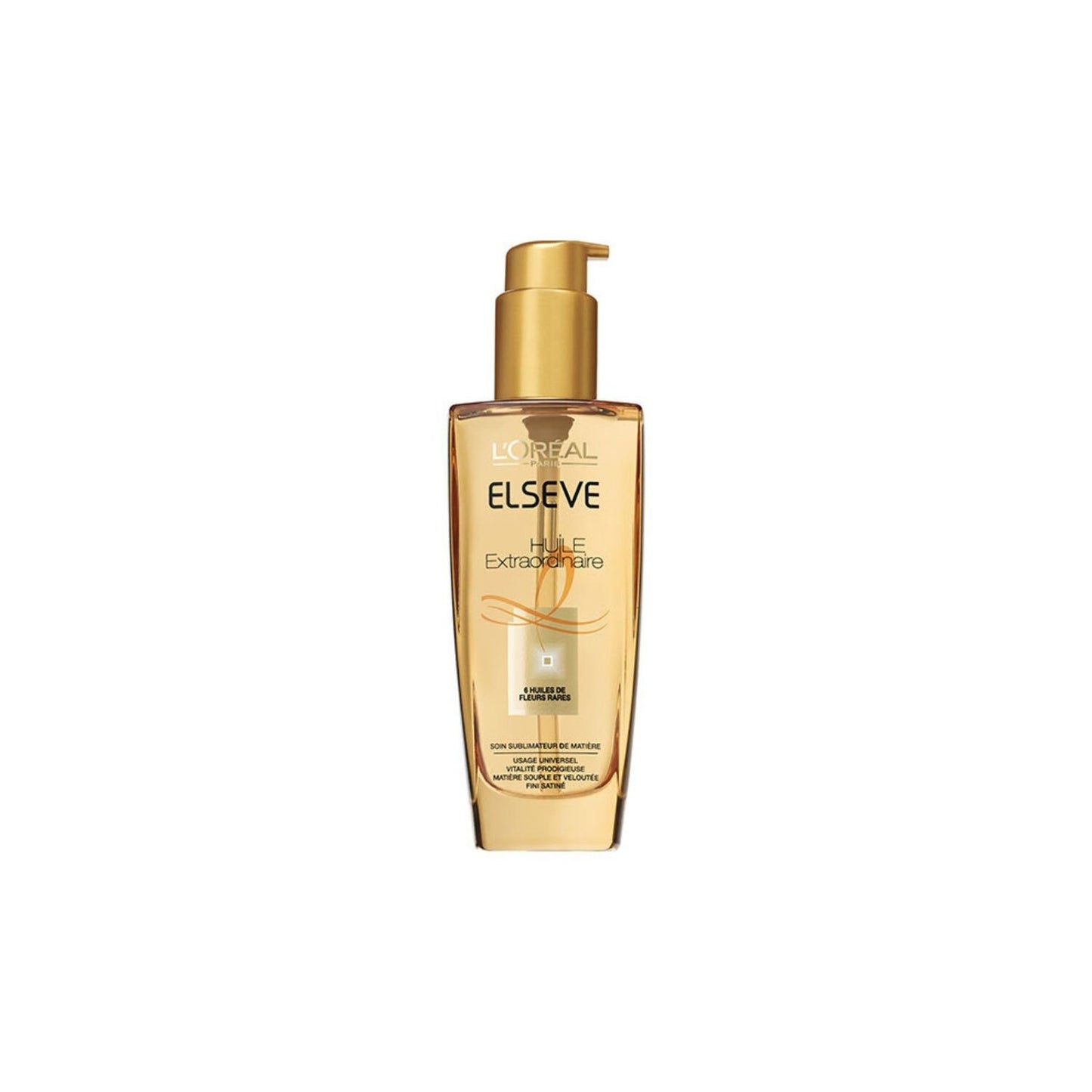 Huile pour Cheveux Secs Enrichie en 6 Huiles de Fleurs Rares Elseve L'OREAL PARIS le flacon de 50ml