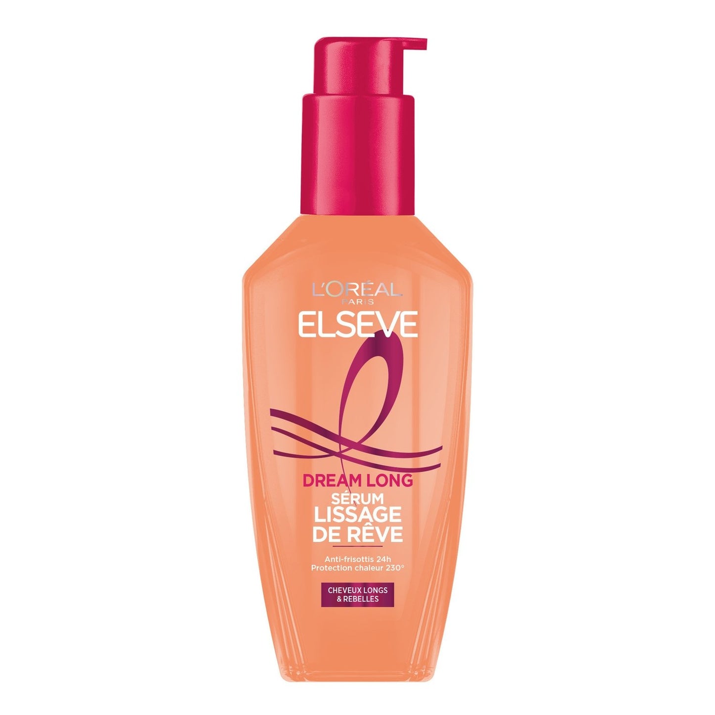 Sérum Cheveux Lissant Anti-Frisottis Dream Long Elseve L'OREAL PARIS le flacon de 100mL