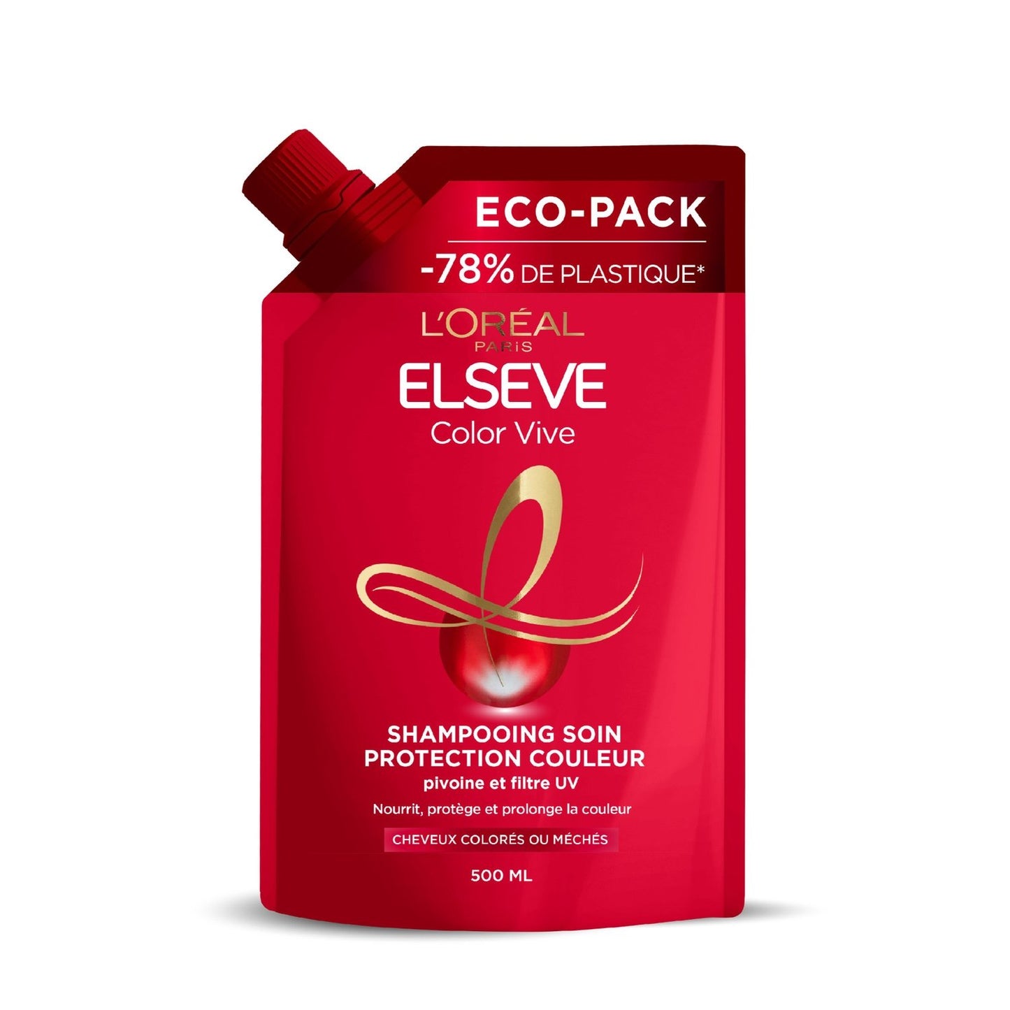 Shampoing Soin Protection Couleur Cheveux Colorés Color-Vive ELSEVE