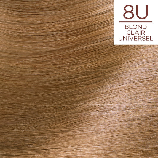 Coloration Permanente 8u Blond Clair Universel Sans Ammoniaque Couvre 100% Cheveux Blancs Excellence Nude L'OREAL PARIS