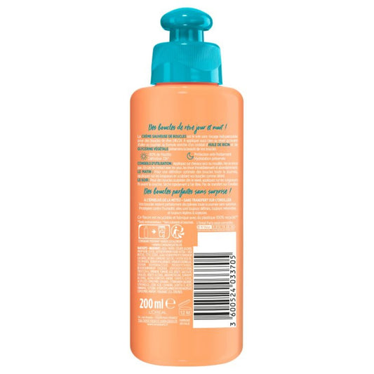 Crème Cheveux Sauveuse de Boucles Parfaites Sans Rinçage Anti-Frisottis Elseve L'OREAL PARIS