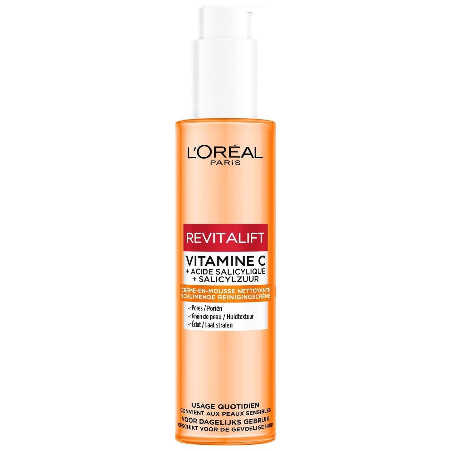 Crème Mousse Nettoyante Visage Vitamine C L'OREAL PARIS