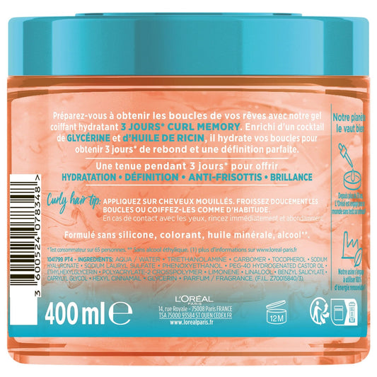 Soin Cheveux Hydratant Définition des Boucles 3 Jours Elseve L'OREAL PARIS