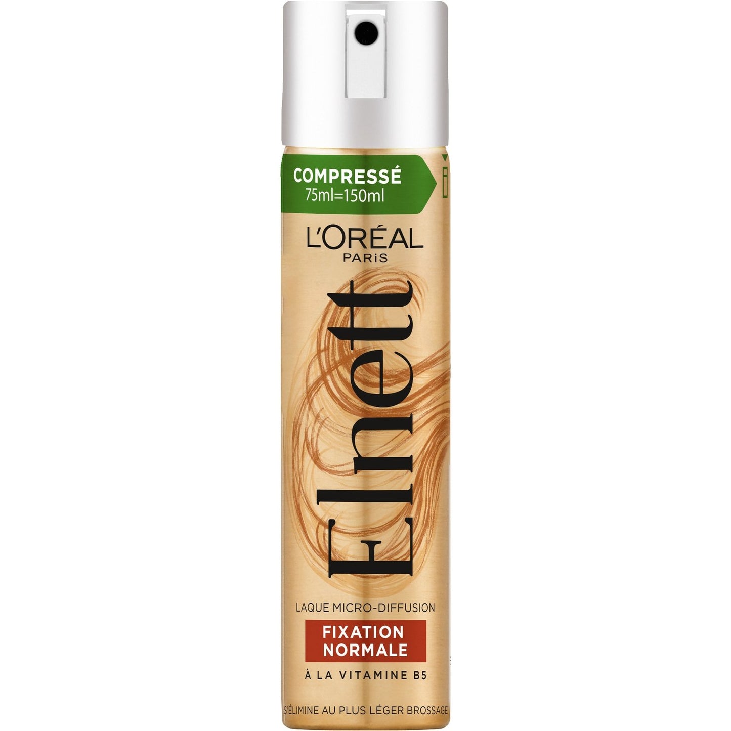 Laque Fixation Normale à la Vitamine B5 Compressé Elnett L'OREAL PARIS le flacon de 75mL