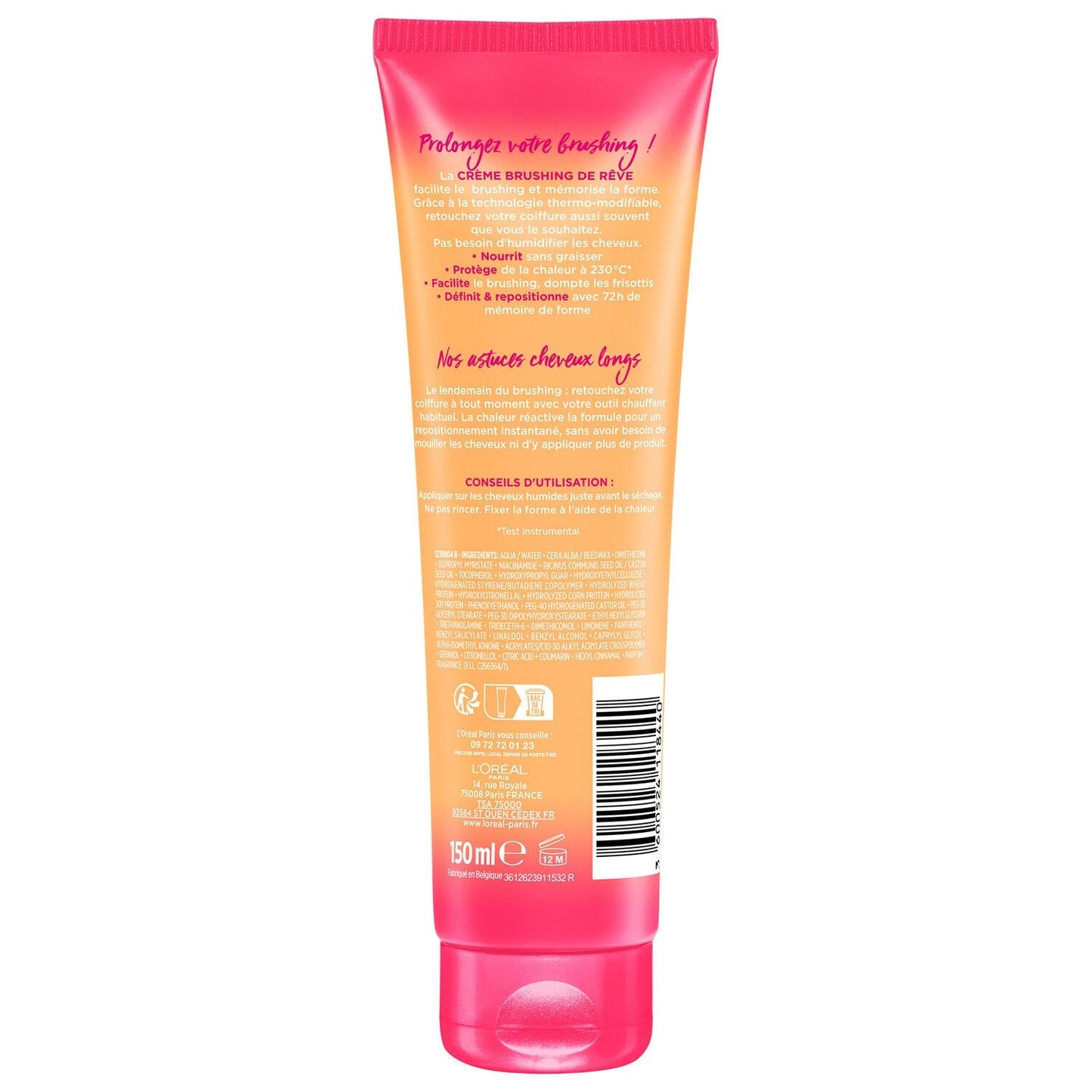 ELSEVE Hair Care Brushing Cream for Long Hair