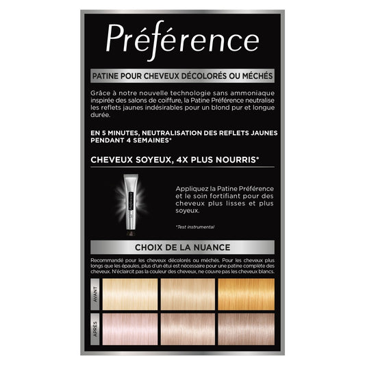 Coloration Permanente 02 Blond Irisé Neutralisation Longue Durée Preference L'OREAL PARIS