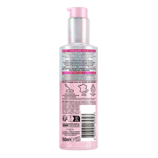 Soin Cheveux Sérum Sans Rinçage Glycolic Gloss Elseve L'OREAL PARIS