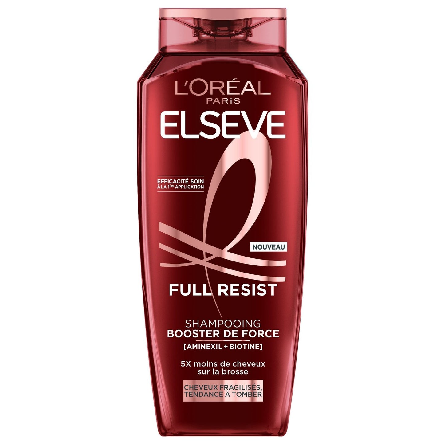 Shampoing Cheveux Fragilisés Booster de Force Cheveux Tendance à Tomber Aminexil et Biotine Elseve L'OREAL PARIS le flacon de 250mL