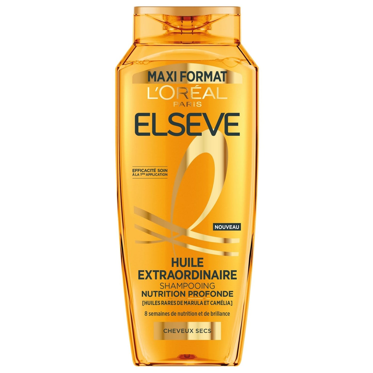 Shampoing Nutrition Cheveux Secs Elseve L'OREAL PARIS le flacon de 400mL