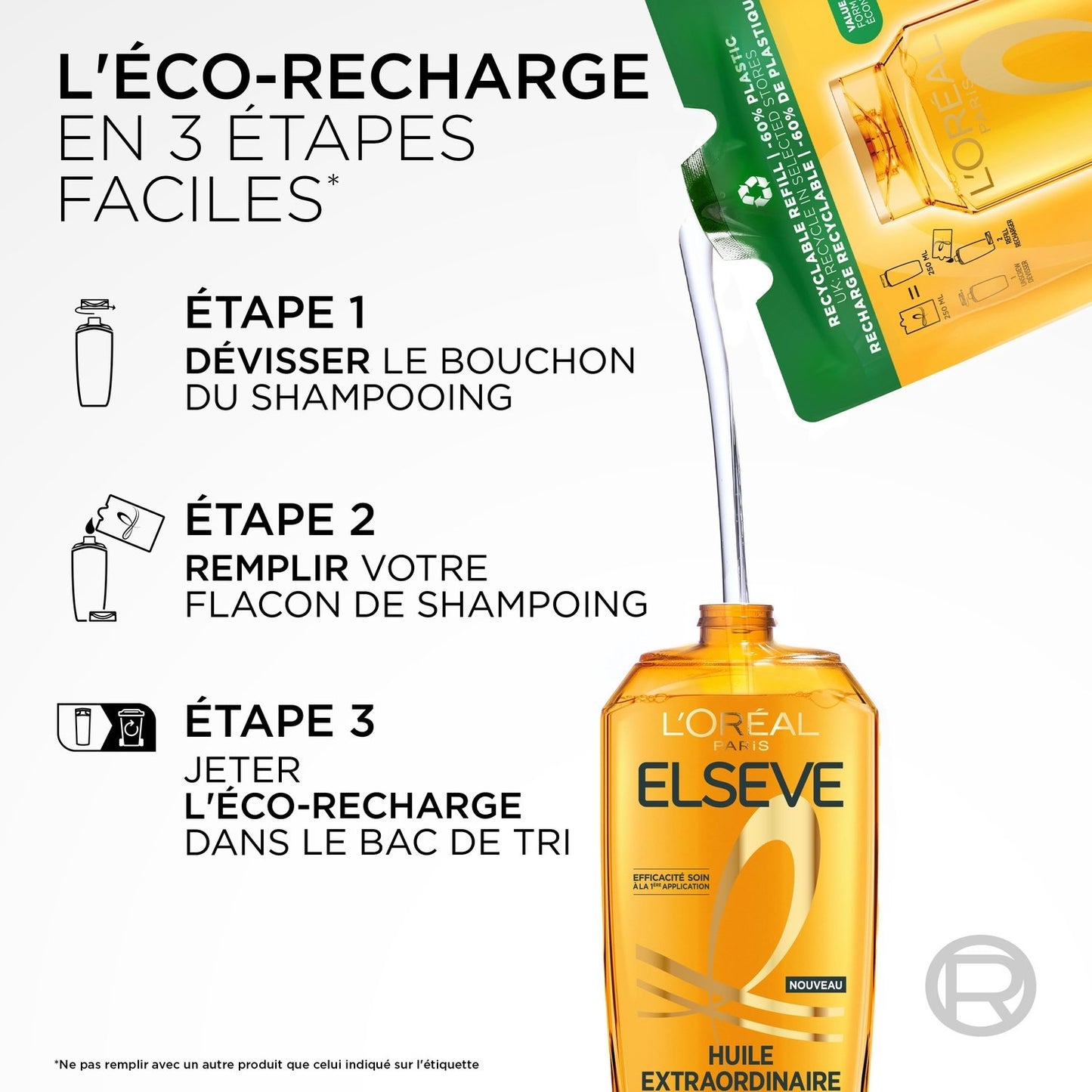 Shampoing Nutrition Cheveux Secs Elseve L'OREAL PARIS