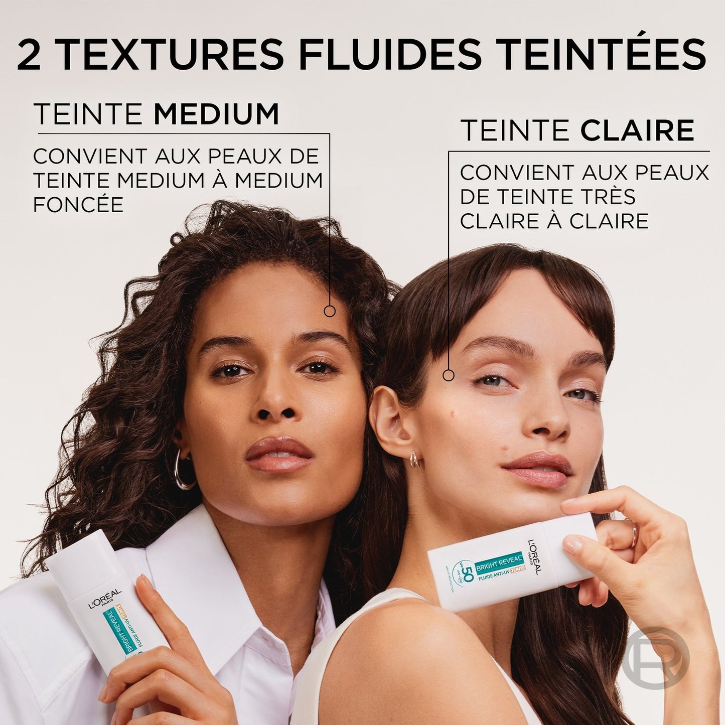 L'OREAL PARIS Bright Reveal Light Tint Anti-Dark Spot Sonnenschutz für das Gesicht, LSF 50