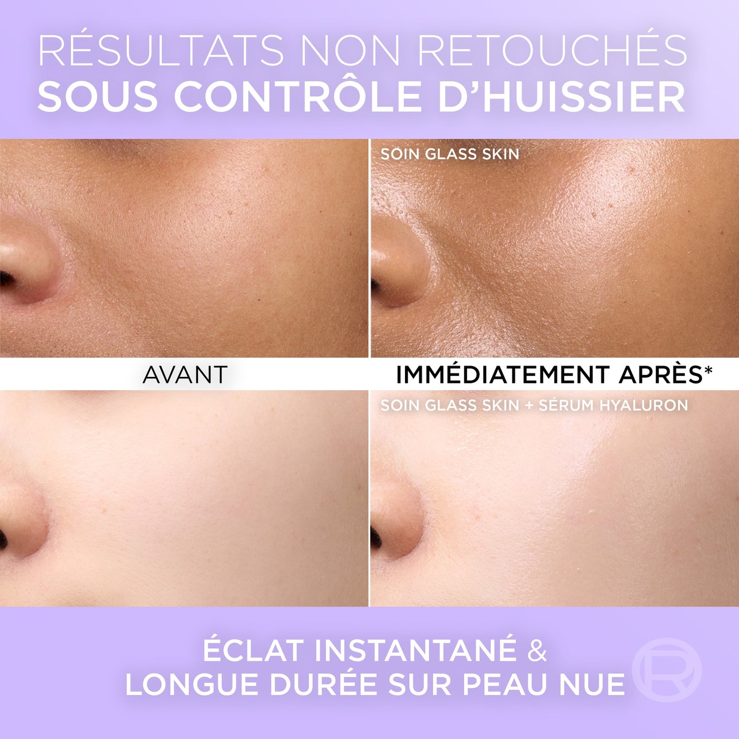 Crème liquide Visage Lissant Glass Skin Revitalift L'OREAL PARIS