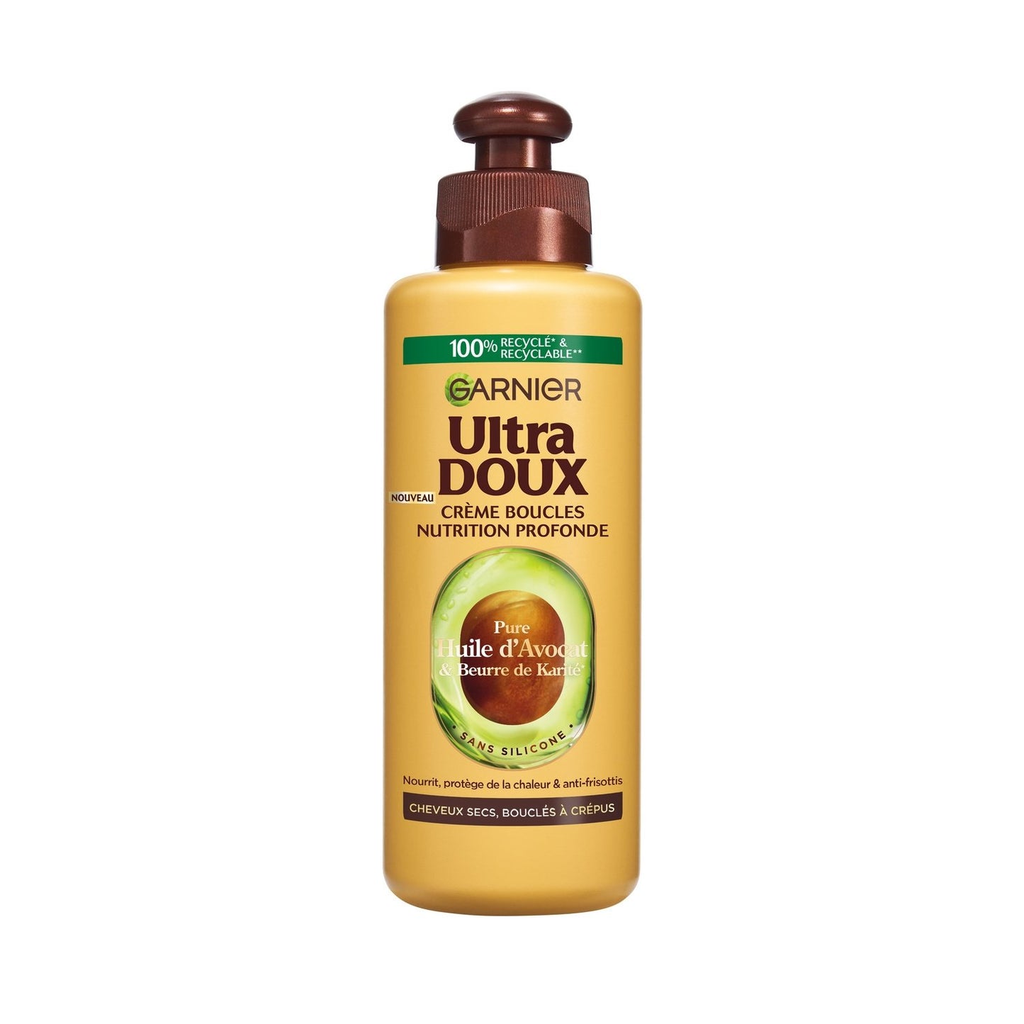 GARNIER Ultra Gentle Nourishing Cream for Very Dry Hair with Avocado and Shea Butter