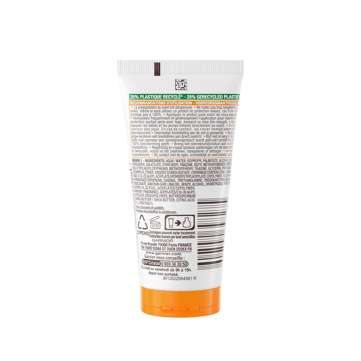 AMBRE SOLAIRE Anti-Dryness Protective Sun Milk Spf30 Hydra 24h