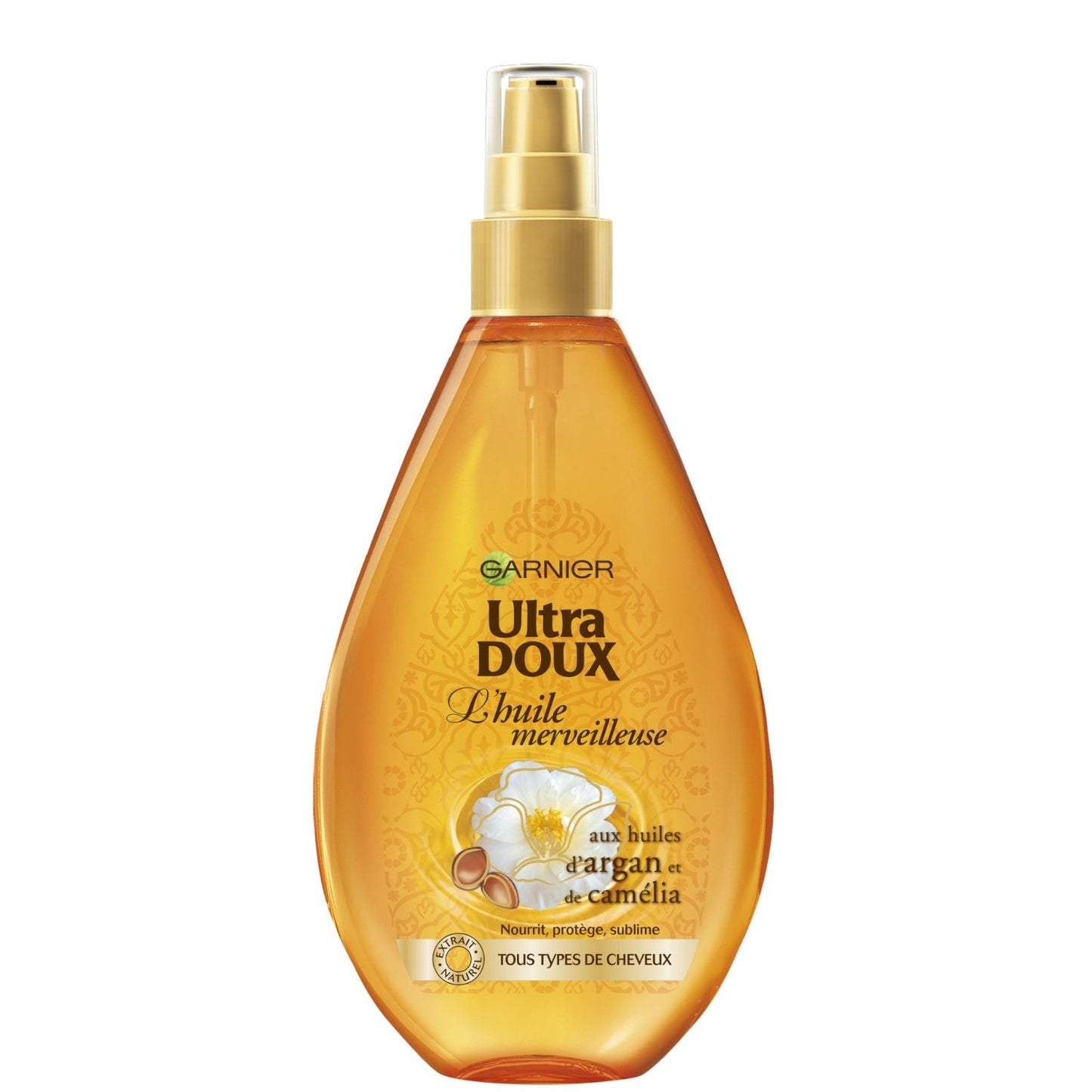 Nourishing Hair Oil for Dry Hair Argan Camellia Ultra Doux GARNIER