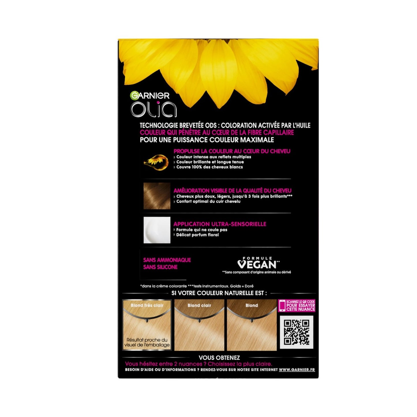 OLIA Ammonia-Free Permanent Hair Color 9.3 Light Solar Blonde