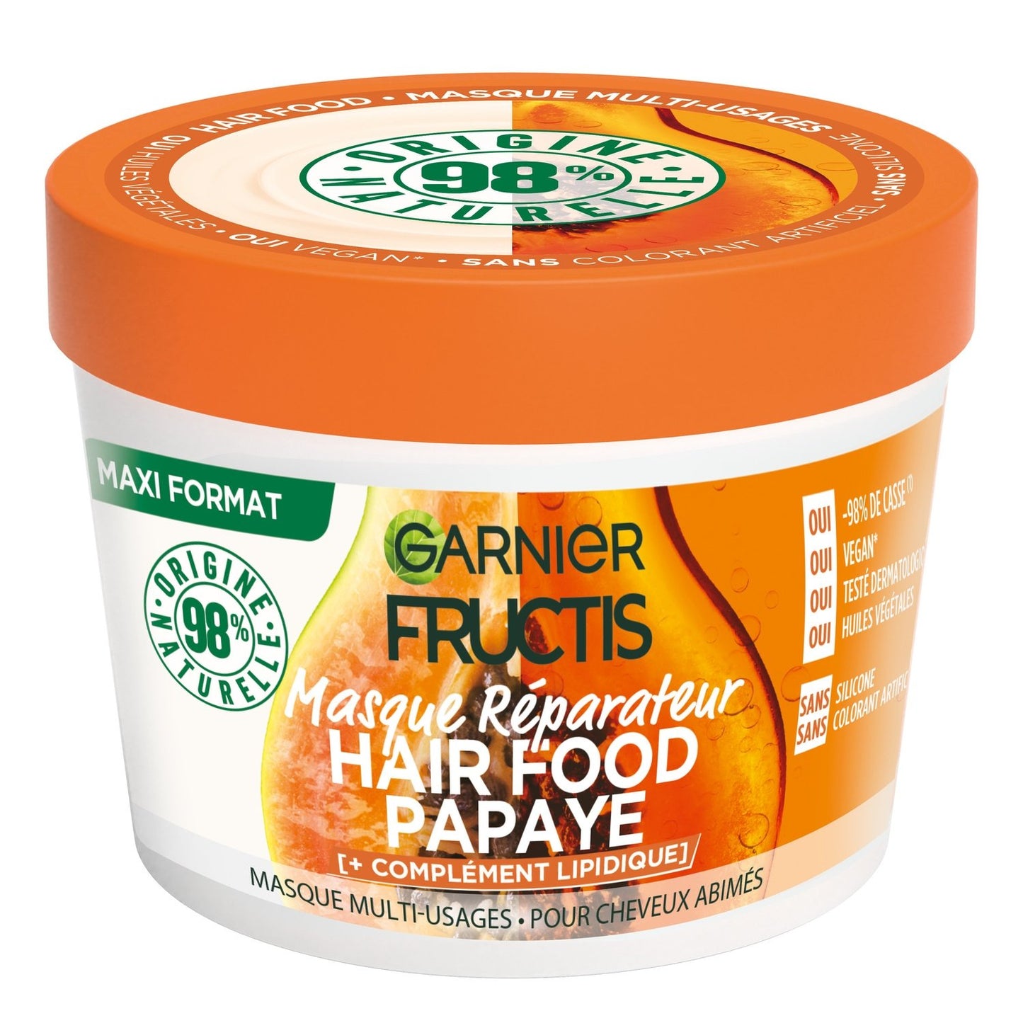 Moisturizing Papaya FRUCTIS Hair Food Mask