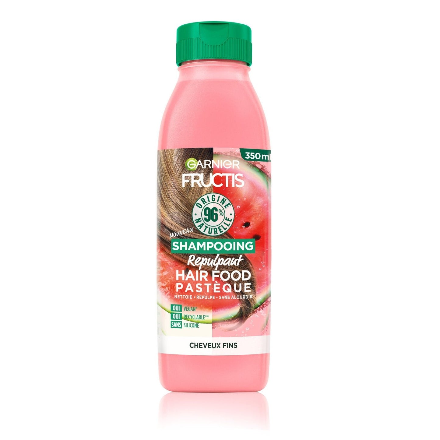 Shampoing Repulpant Cheveux Fins Hair Food Pastèque GARNIER