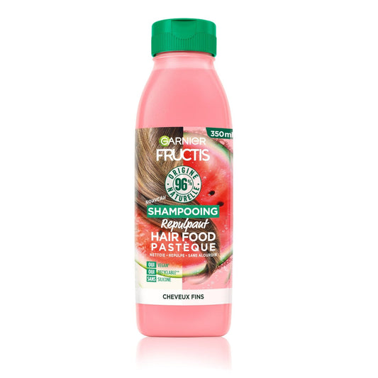 GARNIER Hair Food Watermelon Plumping Shampoo for Fine Hair