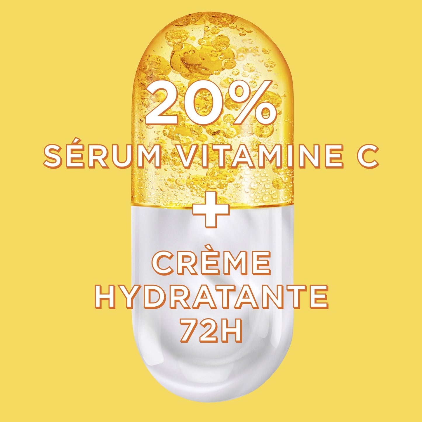 Sérum Visage 2 en 1 Vitamine C Booster d'Eclat GARNIER