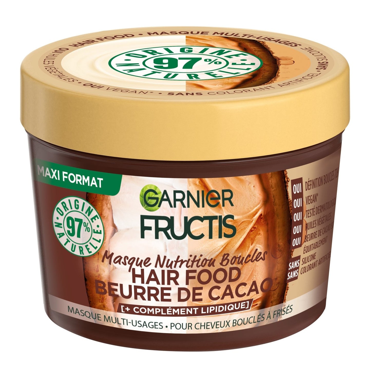 Masque Hair Food Hydratant Cacao FRUCTIS