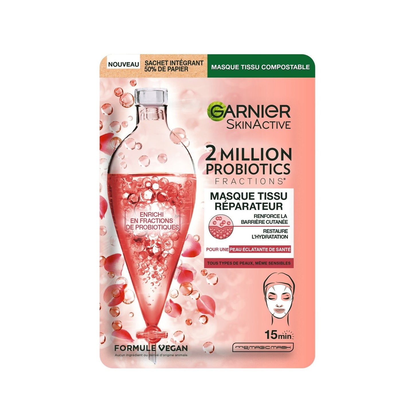 GARNIER Skinactive Probiotic Repair Gesichtsmaske